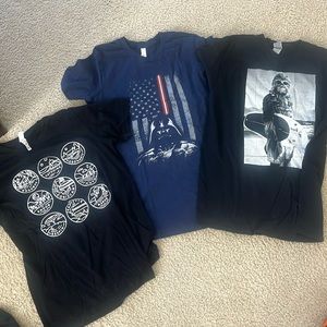 Star Wars shirts men’s medium